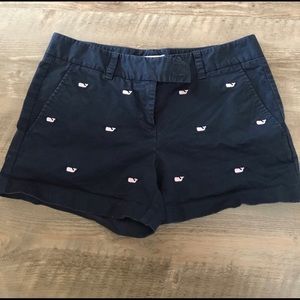 Navy Blue Vineyard Vines Whale Shorts - 4